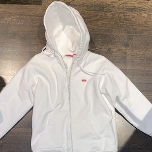 Supreme Mini Bogo Floral Thermal Zip Up Hoodie